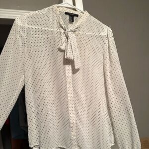 Polka Dotted Button Up